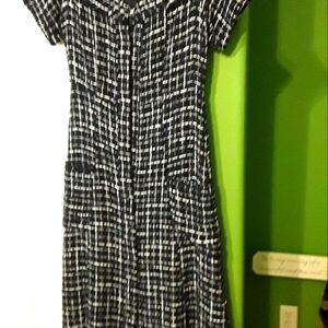 LAST CHANCE- NWT ZARA TWEED DRESS, XS, BUTTON DOWN.